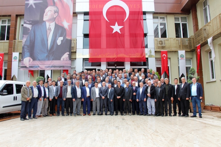 Başkan Mehmet Eriş &quot;Biz 99 Kardeşiz Hep Birlikte Çalışacağız&quot;