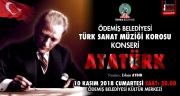 Ödemiş Belediyesi&#039;nden Atatürk&#039;ü Anma Gecesi