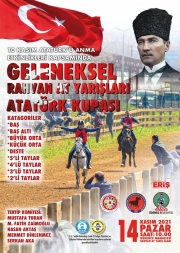 Ödemiş’te Atatürk Kupası Geleneksel Rahvan At Yarışları