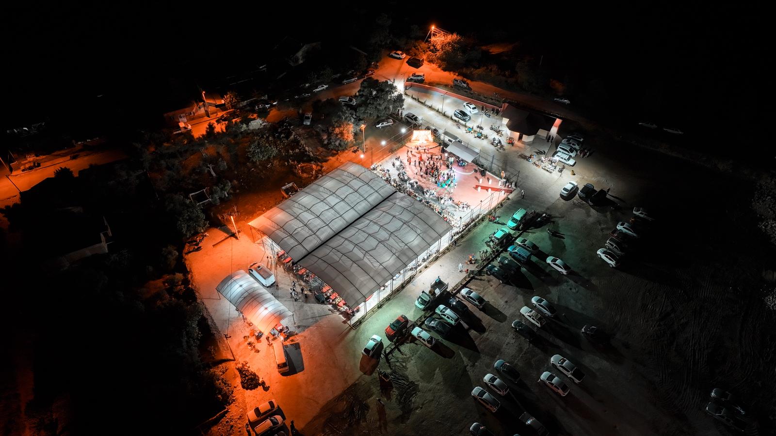 Kaymakçı Açıkhava Düğün Salonu Hizmete Girdi